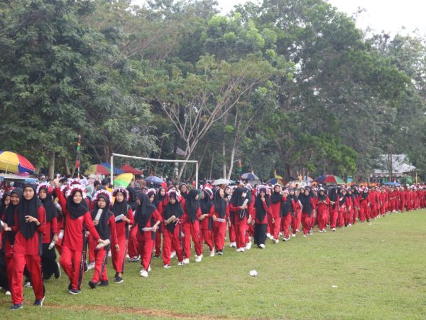 Kegiatan Lomba Devile HUT Kemerdekaan RI Kecamatan Konda