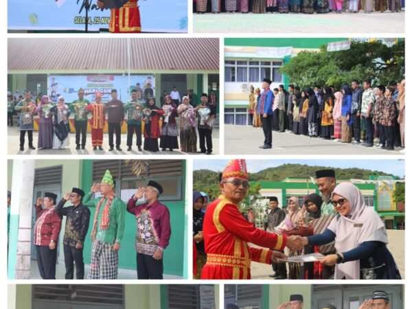 Peringatan HGN 2025: MAN 1 Konsel Gelar Upacara Penuh Khidmat dalam Balutan Wastra Nusantara