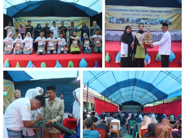 MAN 1 Konsel Gelar Apresiasi, Dorong Siswa Raih Prestasi Akademik dan Non-Akademik