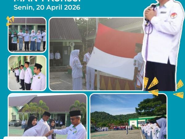 Apresiasi Kedisiplinan: Kepala Madrasah Umumkan Peringkat Terbaik Kelas Pelaksana Upacara