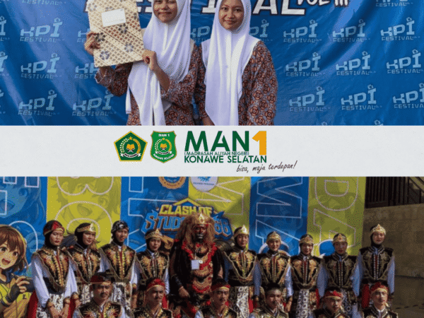 Asah Potensi dan Mental Berkompetisi, Siswa MAN 1 Konawe Selatan Unjuk Gigi di Ajang LKBB dan Seni Grafis