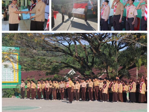MAN 1 KONSEL Gelar Apel Pramuka KE-65 Tahun 2026